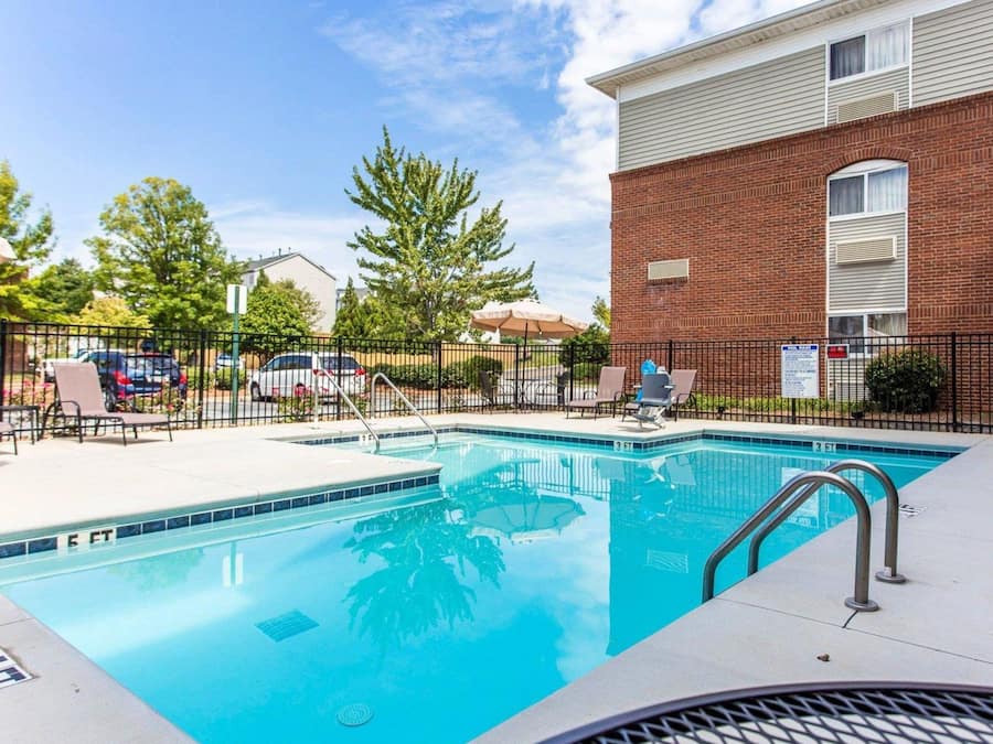Seasonal outdoor pool