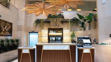 2 barer/lounger, bar på tagterrassen