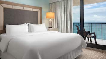 2 bedrooms, in-room safe, iron/ironing board, free cribs/infant beds