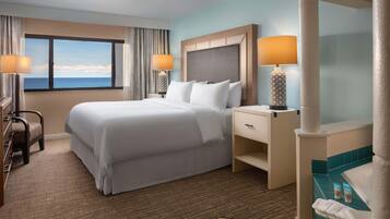 2 bedrooms, in-room safe, iron/ironing board, free cribs/infant beds