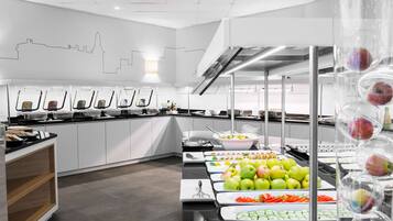 Daily buffet breakfast for a fee