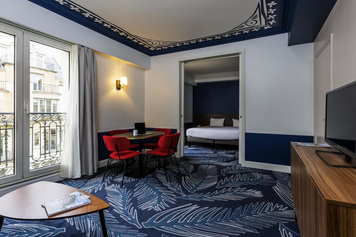 Apartment, 1 Bedroom | In-room safe, desk, soundproofing, iron/ironing board