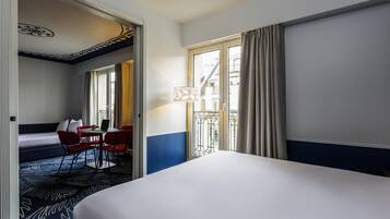 Apartment, 1 Bedroom | In-room safe, desk, soundproofing, iron/ironing board