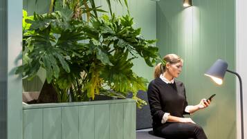 Sala de estar en el lobby