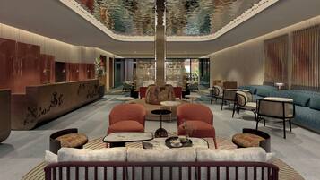 Sitzecke in der Lobby
