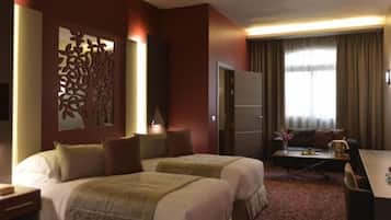 DELUXE DOUBLE CLUB FLOOR | 1 間睡房、高級寢具、迷你吧、房內夾萬