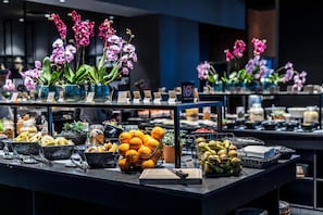 Daily buffet breakfast (DKK 245 per person)