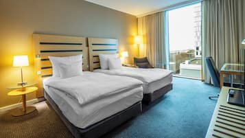 Standard Twin Room | Premium bedding, in-room safe, desk, blackout drapes