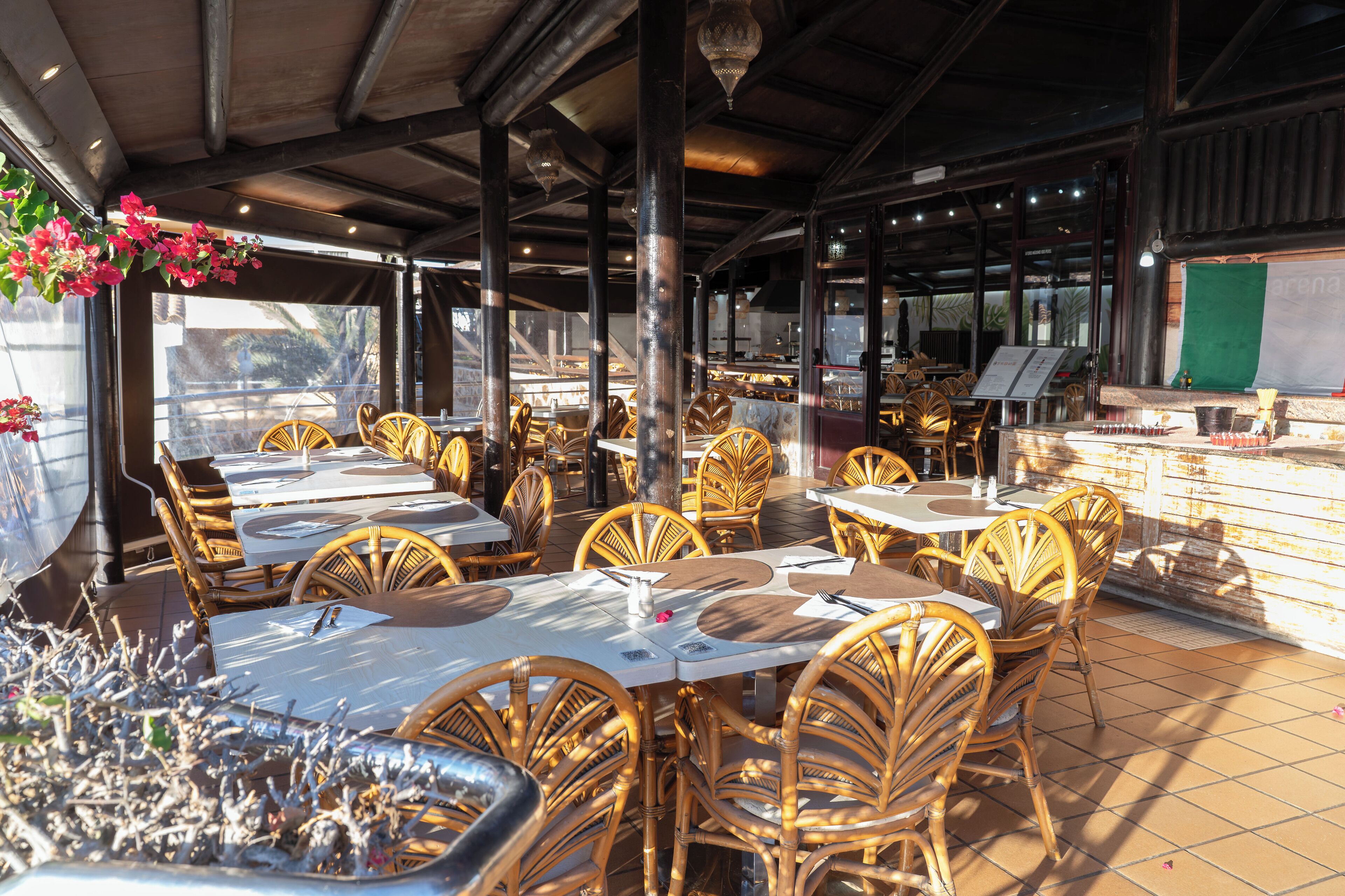 Servei de restauració a l'aire lliure