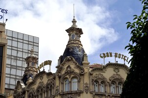 Fachada de la propiedad