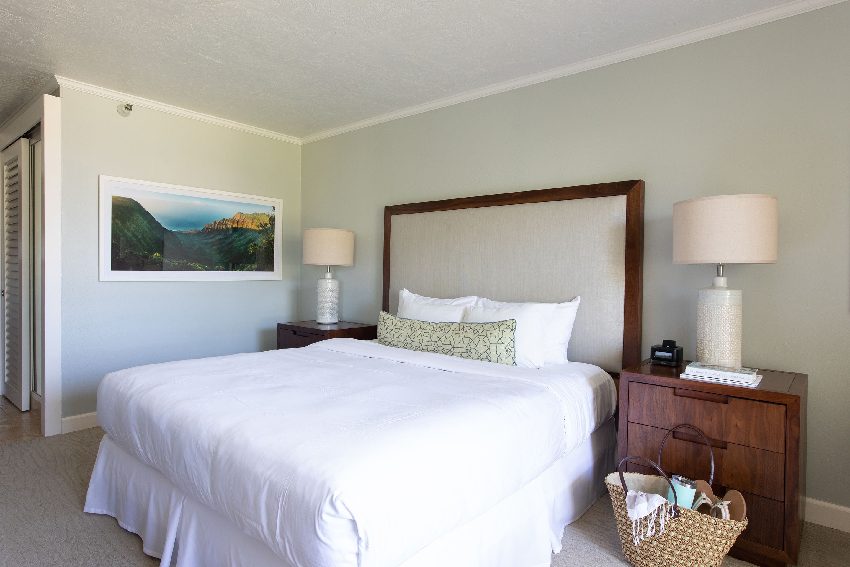 Down comforters, in-room safe, desk, laptop workspace