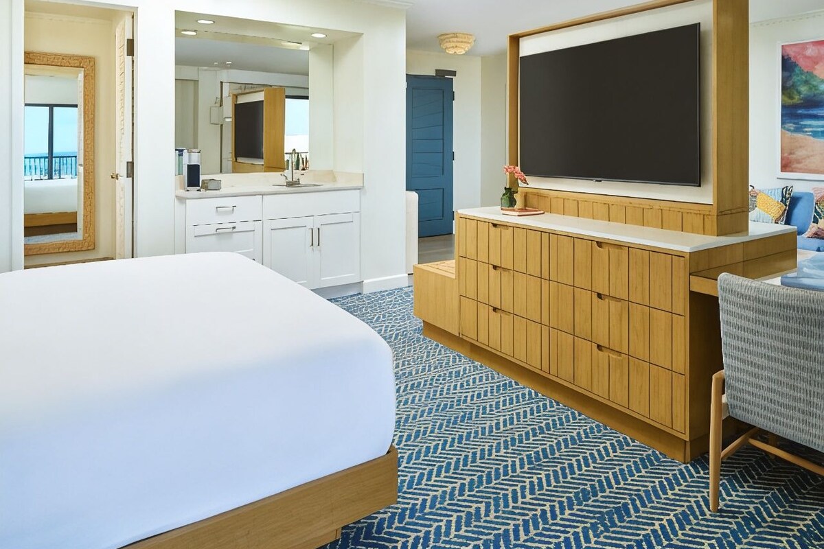 Couette en duvet d'oie, coffres-forts dans les chambres, bureau