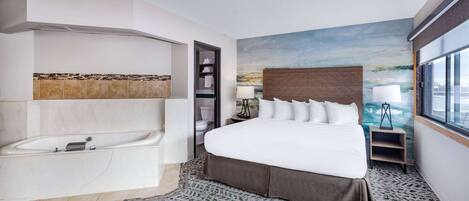 Superior Suite, 1 King Bed, Non Smoking (Second Floor, One Bedroom) | Desk, blackout drapes, iron/ironing board, rollaway beds