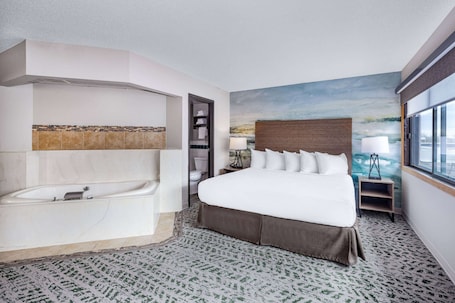 Superior Suite, 1 King Bed, Non Smoking (Second Floor, One Bedroom) | Desk, blackout drapes, iron/ironing board, rollaway beds