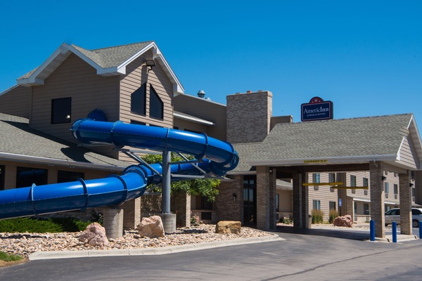 Voorkant van accommodatie