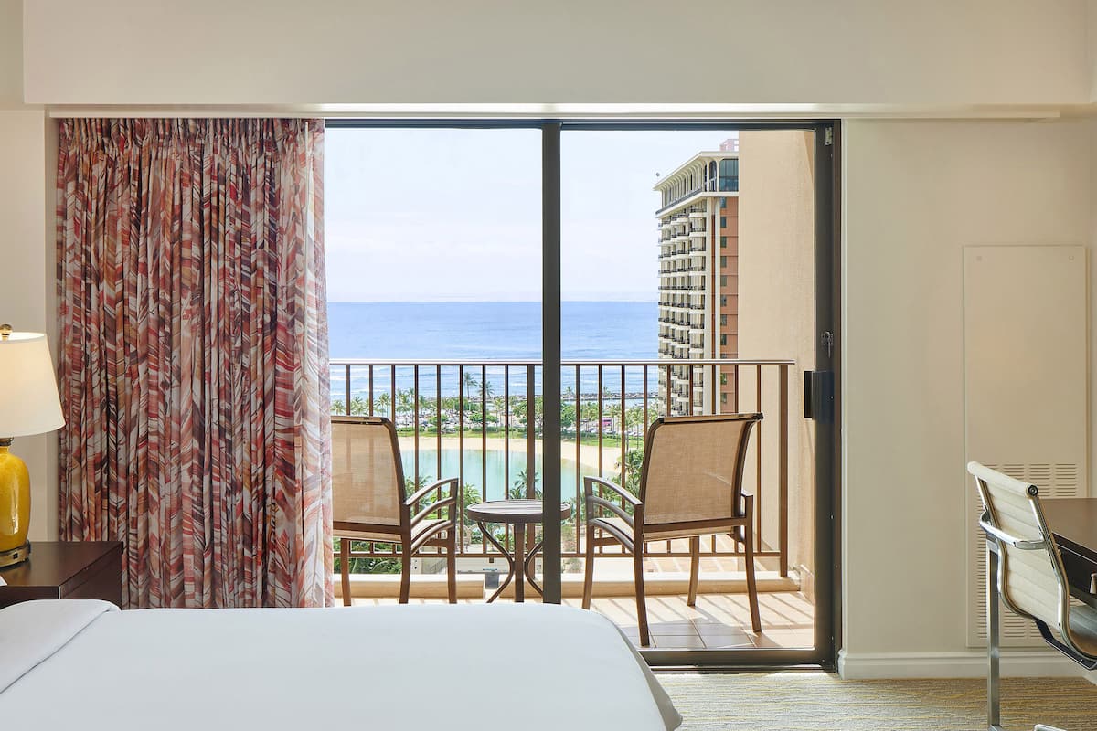 Premium bedding, pillow-top beds, in-room safe, blackout curtains