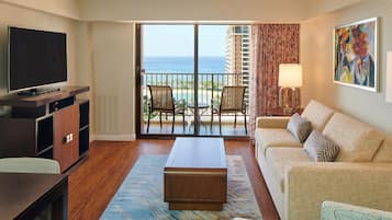 KALIA TOWER 1 BDRM OCEAN VW KING SUITE SFABD | View from room