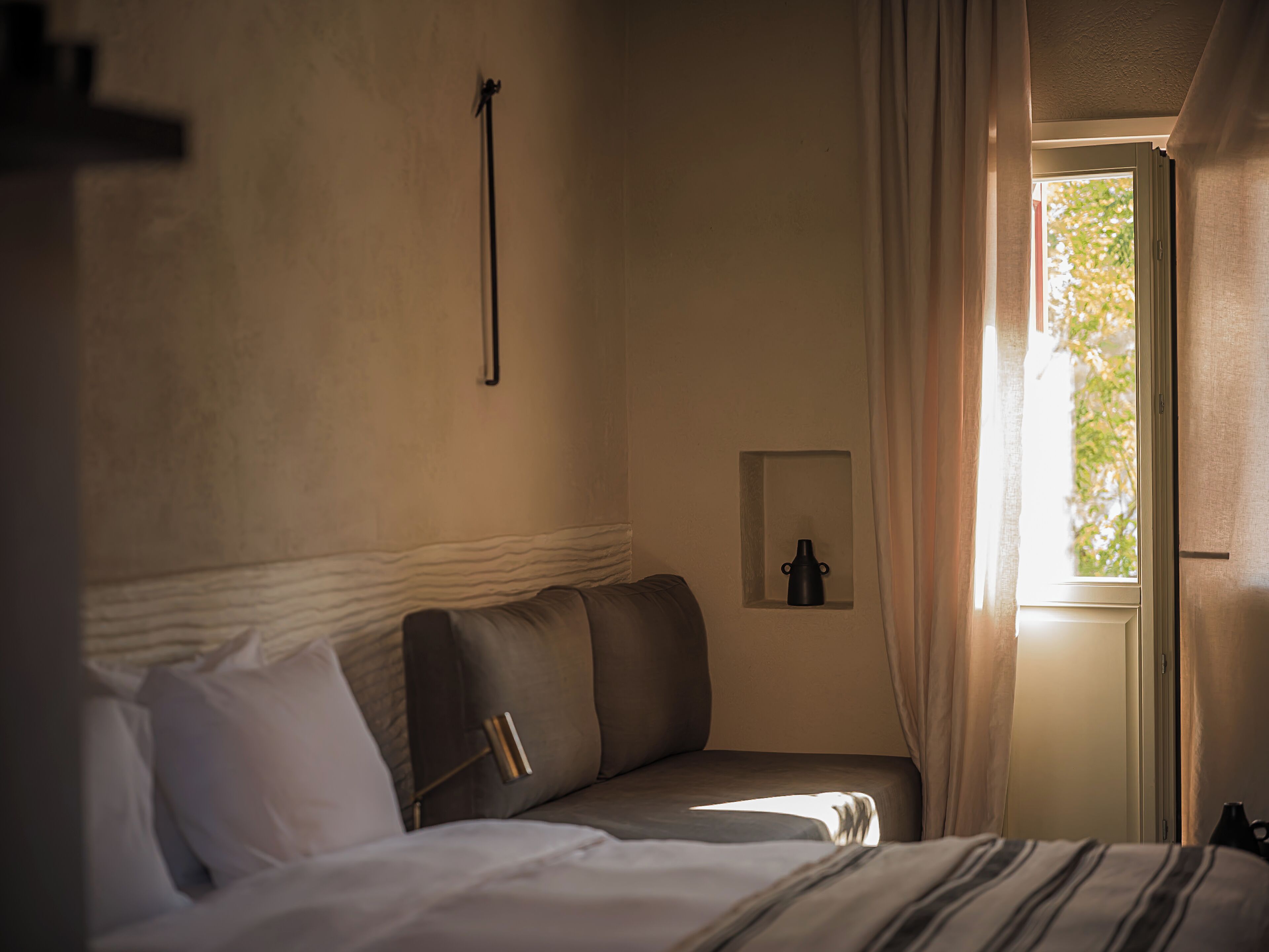 Village Family Room with Garden View | In-room safe, free WiFi, bed sheets