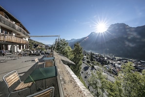 Vue depuis l’hébergement