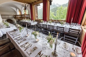 Banquet hall - Engadiner Boutique-Hotel GuardaVal (Scuol)