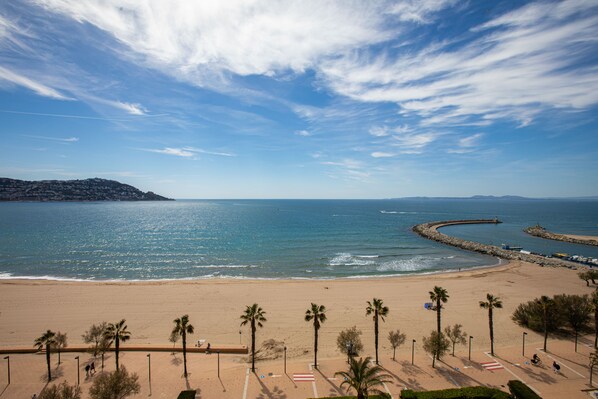 Vue sur la plage/l’océan