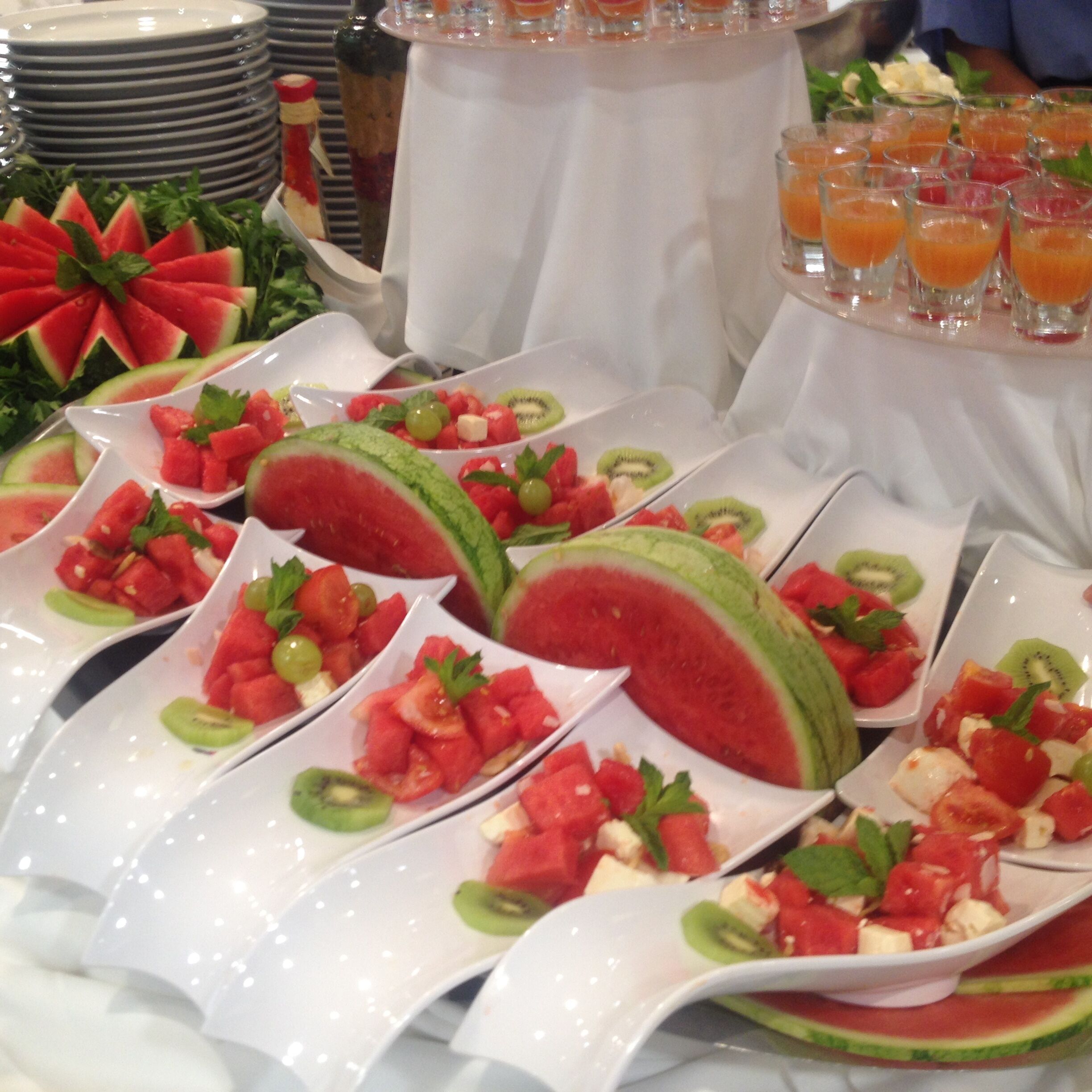 Daily buffet breakfast for a fee