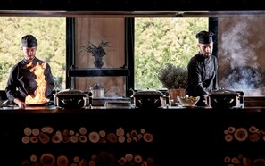 2 Restaurants, Frühstück