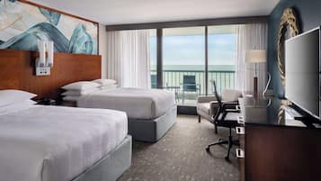 Pillowtop beds, in-room safe, desk, blackout drapes
