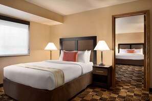 Suite, 2 Queen Beds, Non Smoking (Two Bedroom) | Premium bedding, in-room safe, individually decorated - Hawthorn Extended Stay by Wyndham Milwaukee Airport (Oak Creek)