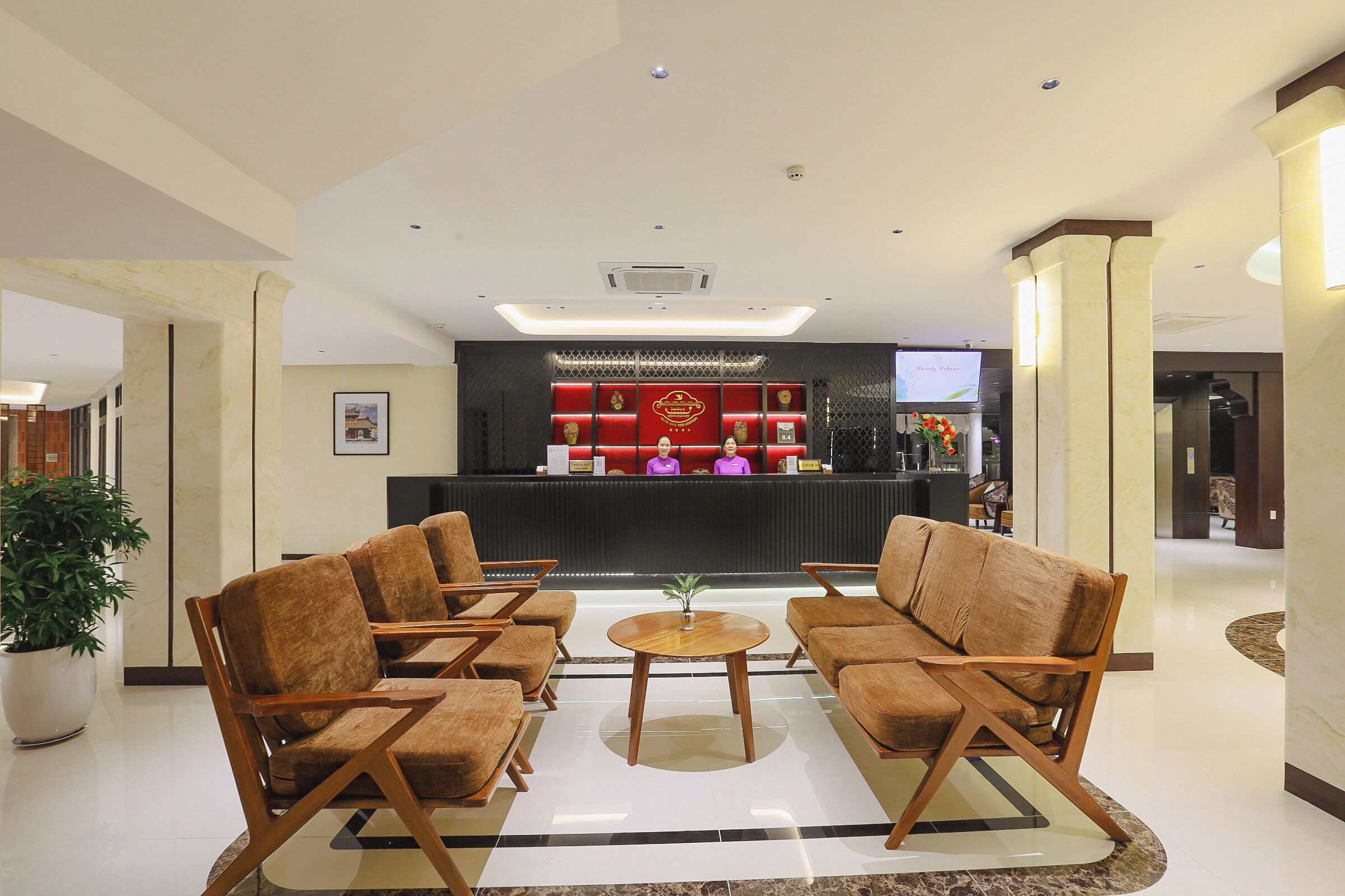 Reception hall