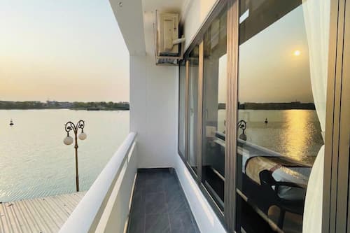Premier Room, 2 Single Beds, River View | View from room