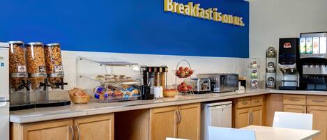 Free continental breakfast