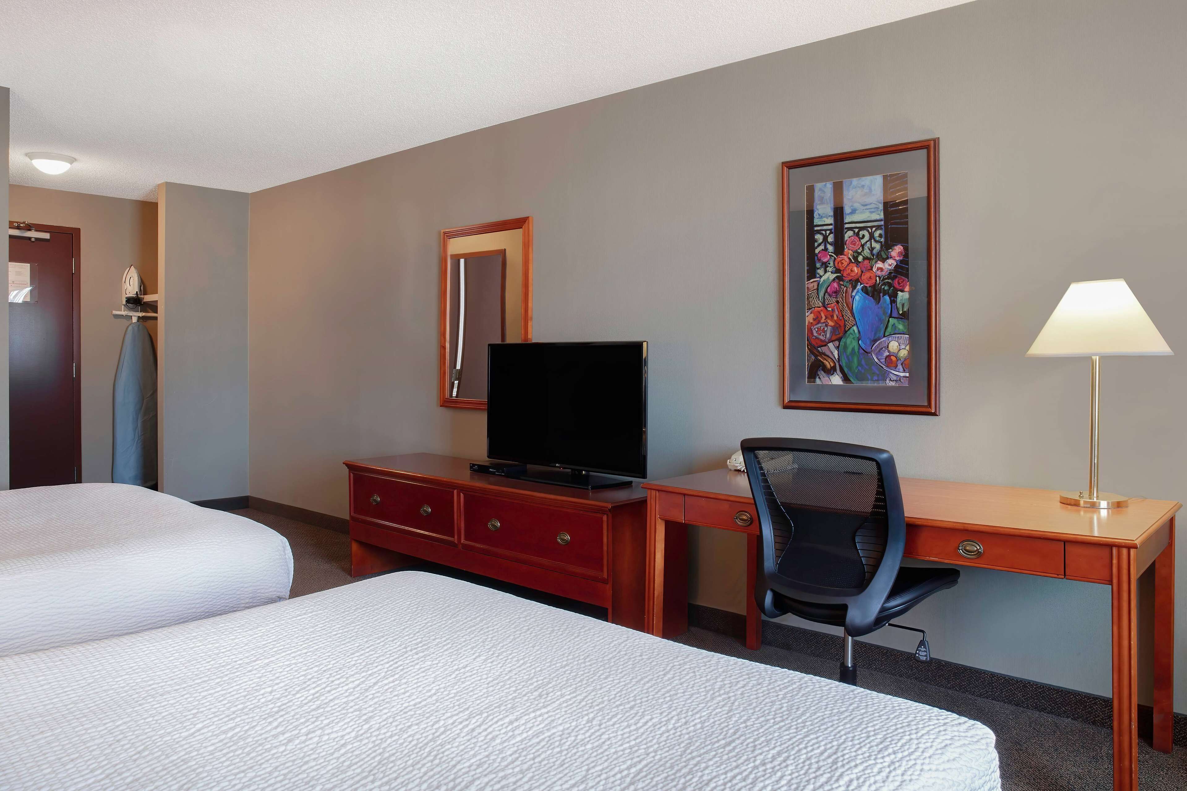 room, 2 queen beds, non smoking | premium bedding, in-room safe, soundproofing, iron/ironing board