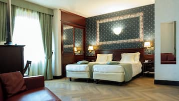 Ropa de cama hipoalergénica y minibar
