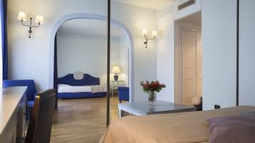 Minibar, in-room safe, desk, blackout curtains