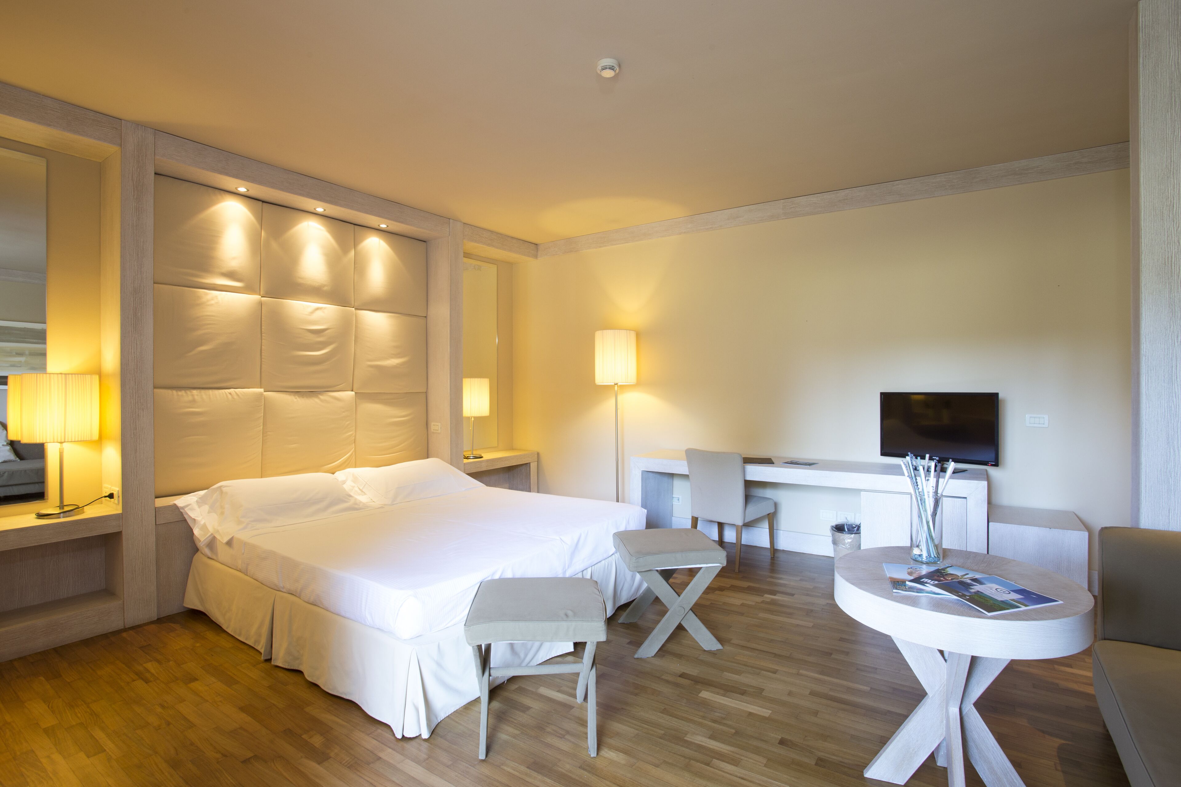 Minibar, in-room safe, desk, blackout curtains