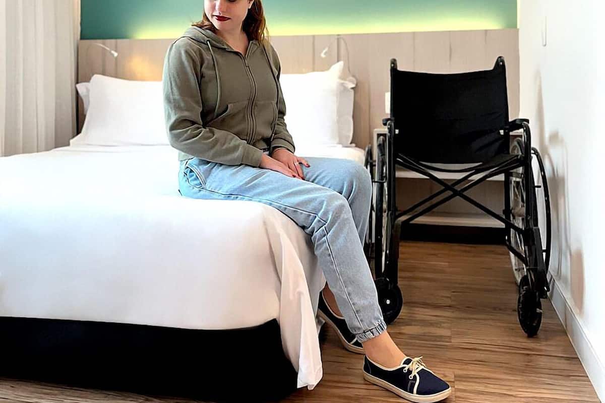 Suite Adaptada | Biancheria da letto ipoallergenica, minibar, una cassaforte in camera