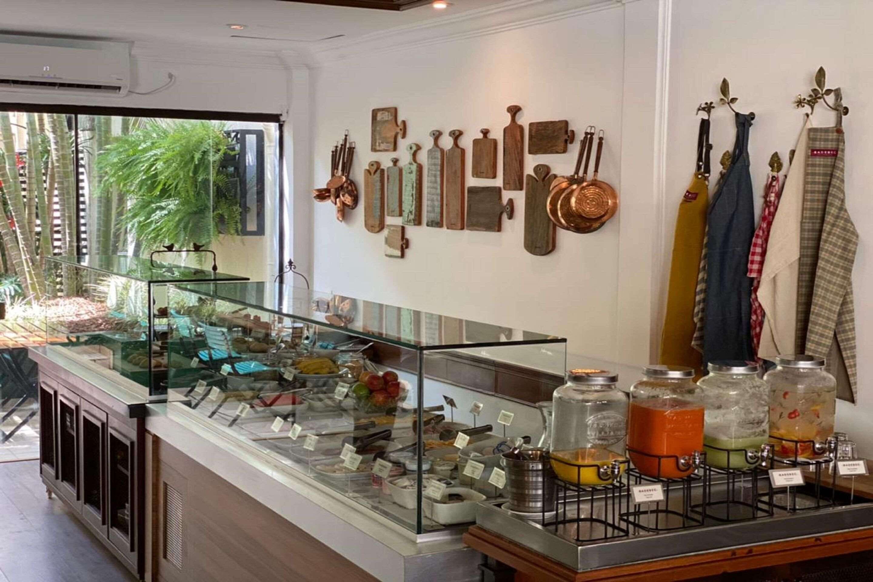 Breakfast, lunch, dinner served; Brazilian cuisine 