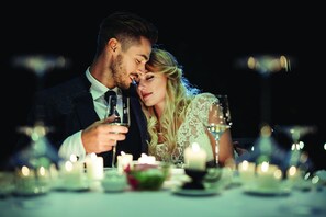 Innenbereich für Hochzeiten