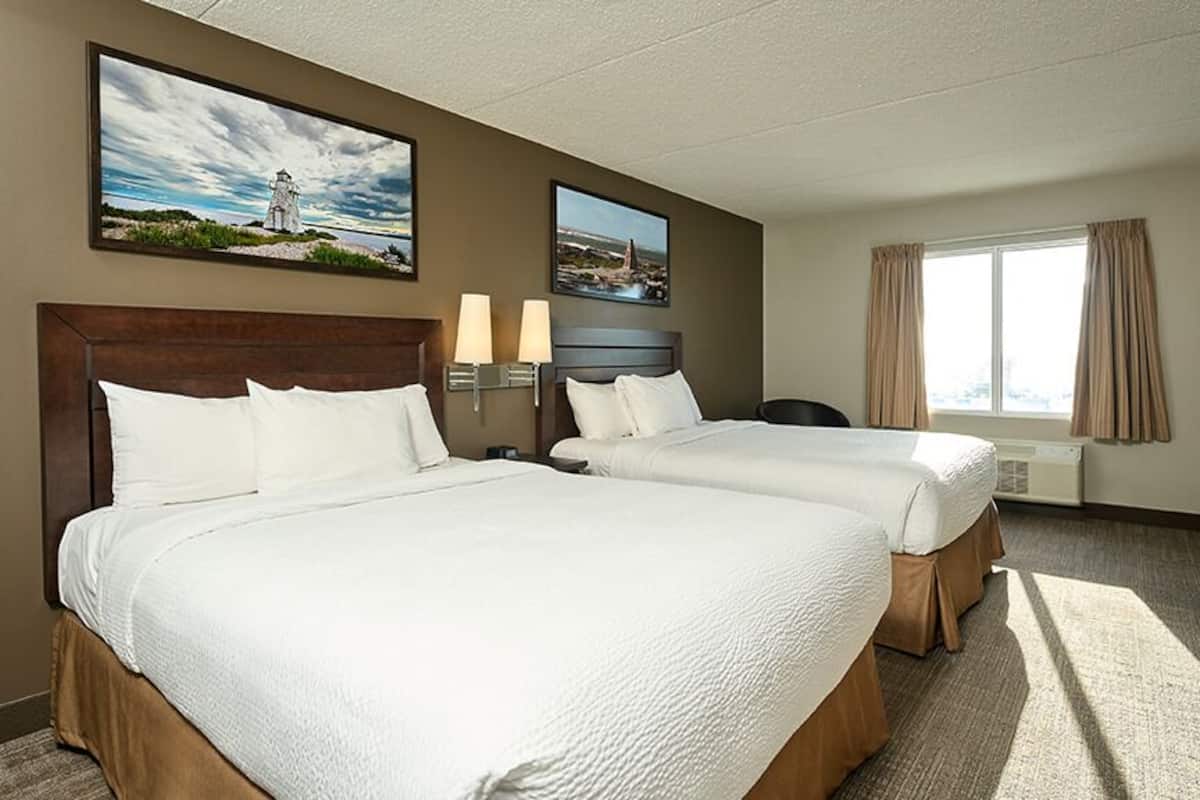 Chambre Standard, 2 grands lits | Bureau, espace de travail pour ordinateurs portables