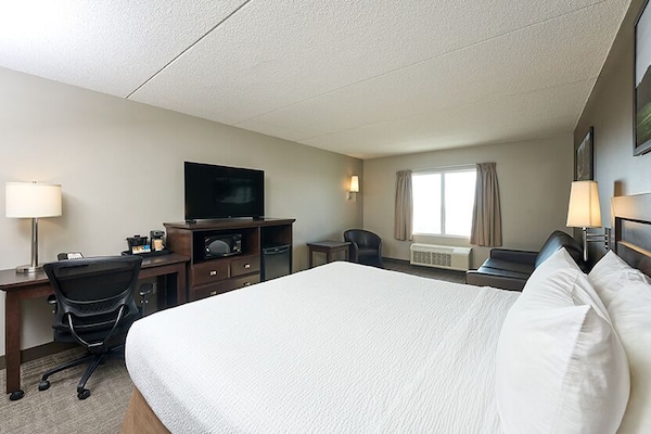 Deluxe Room, 1 Katil Raja (King) dengan Katil Sofa | Meja, ruang kerja komputer riba, langsir/tirai gelap terus, kalis bunyi