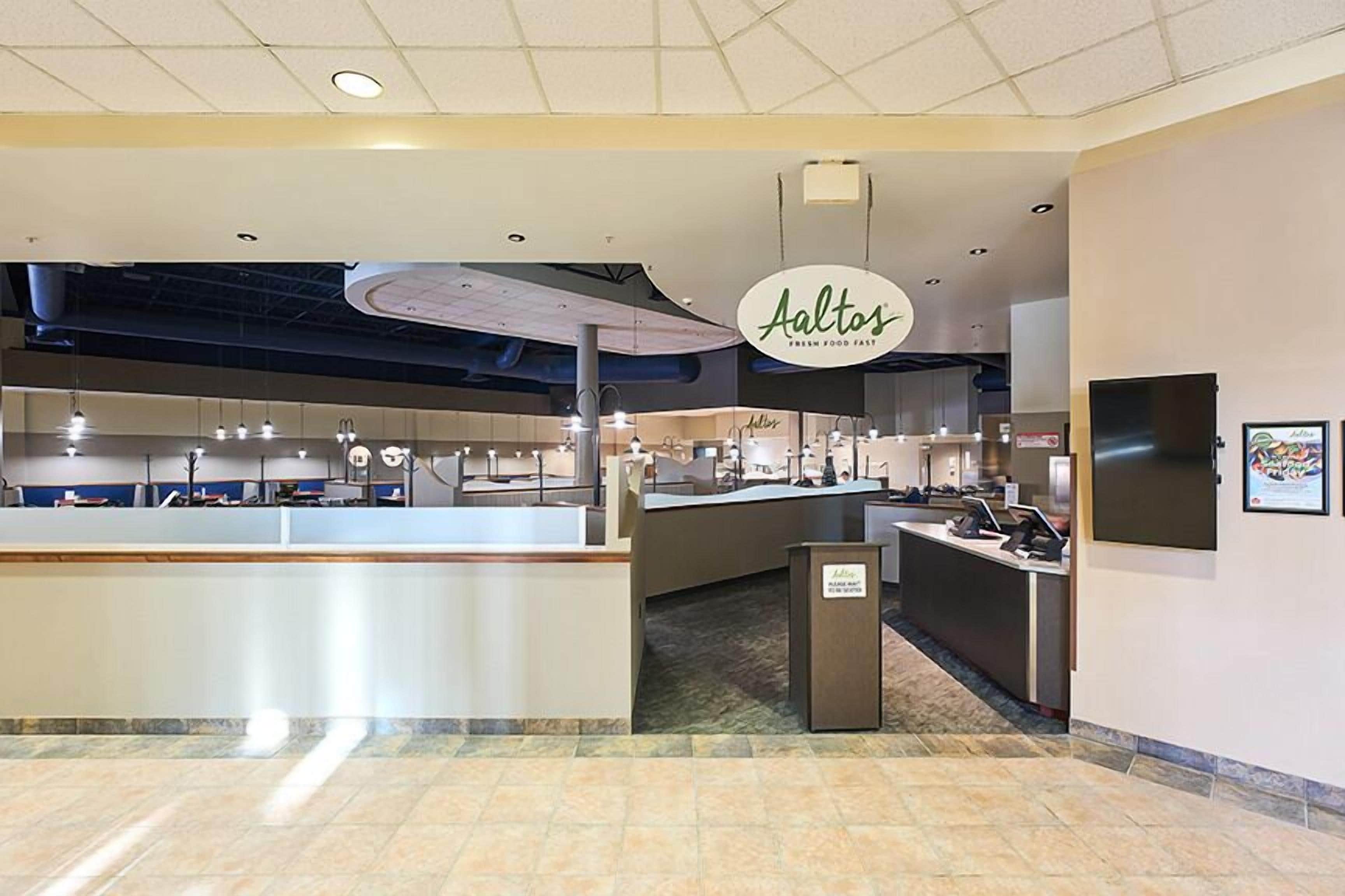 Breakfast, lunch and dinner served