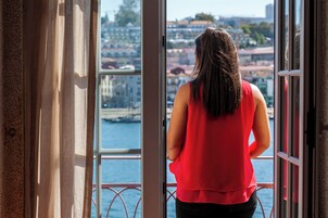 双人房或双床房, 阳台, 河景 (Vintage) | 客房景观