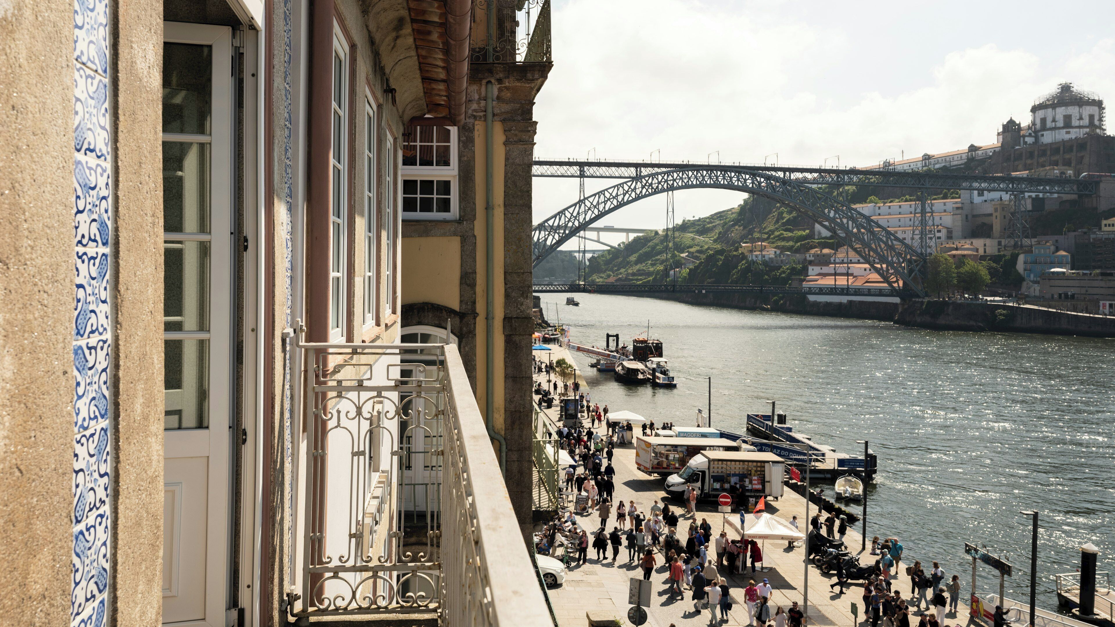 Double or Twin Room, Balcony, River View (Vintage) | View from room