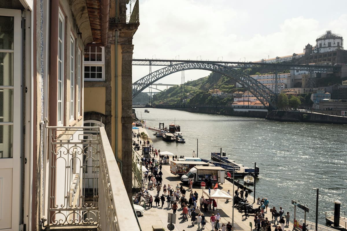 Double or Twin Room, Balcony, River View (Vintage) | View from room