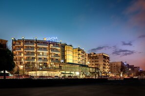 Front of property - evening/night