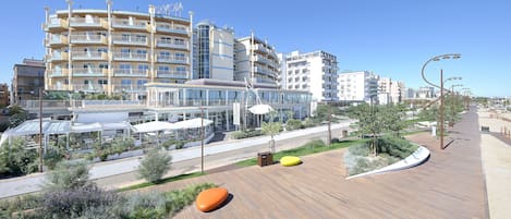 Voorkant van accommodatie