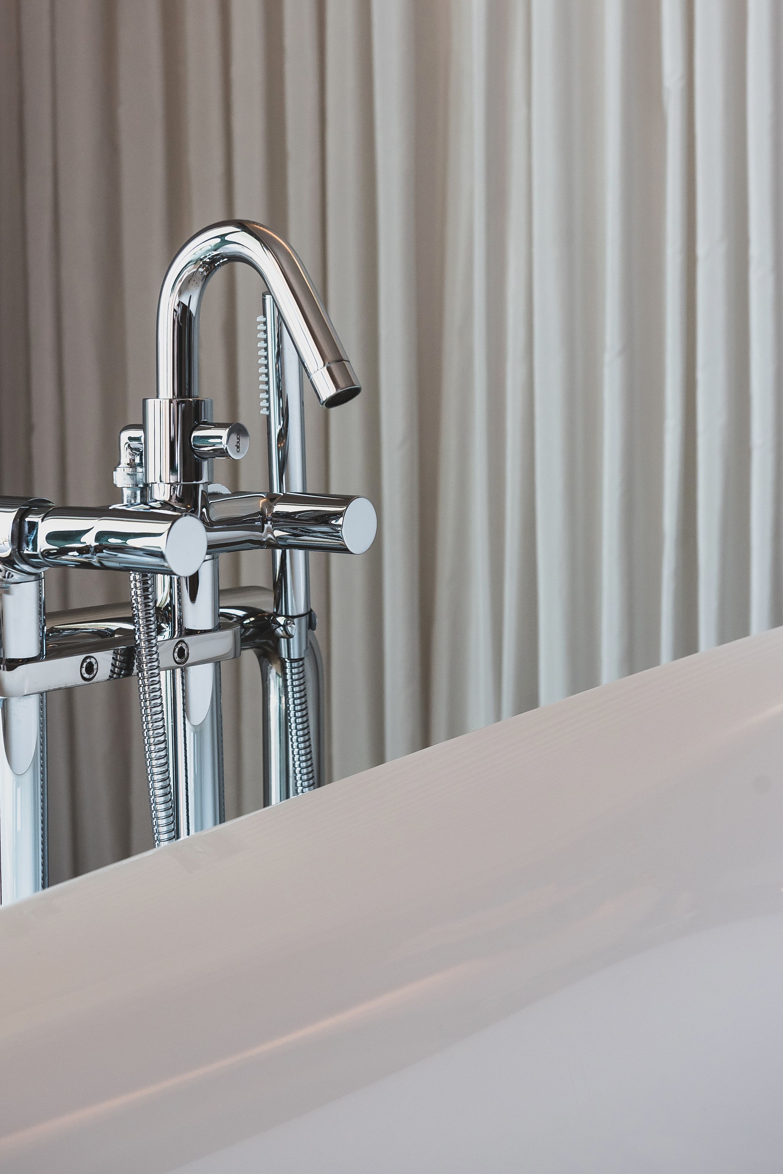 executive suite, terrace, sea facing | bathroom | free toiletries, hair dryer, bathrobes, slippers