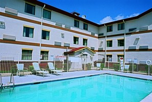 Seasonal outdoor pool