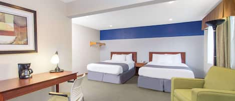 Pillowtop beds, in-room safe, individually decorated